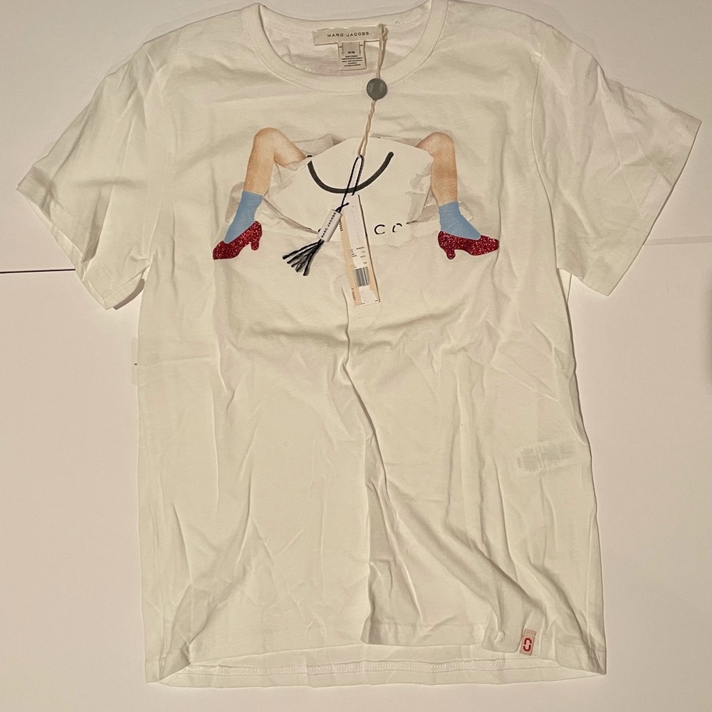 Marc Jacobs - Ruby Slippers Print Shirt Women’s Medium Brand New with Tags